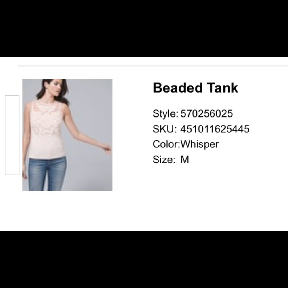 Pink beaded top